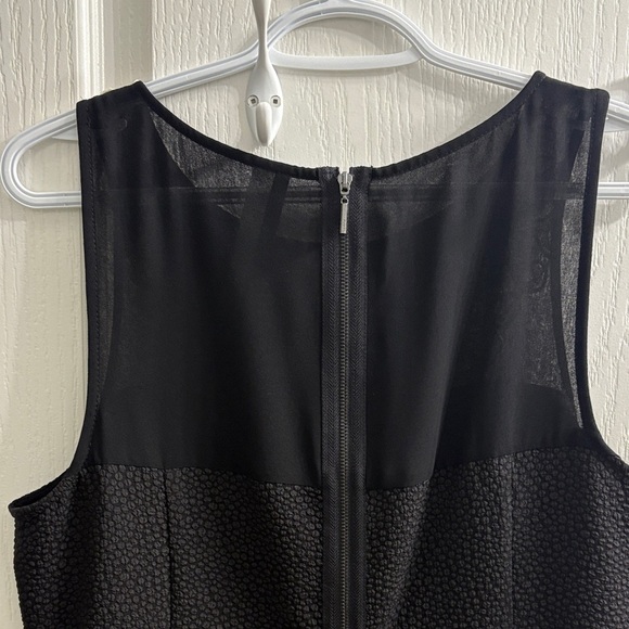 Kensie Black Dress with White Lace Detail - Picture 8 of 9